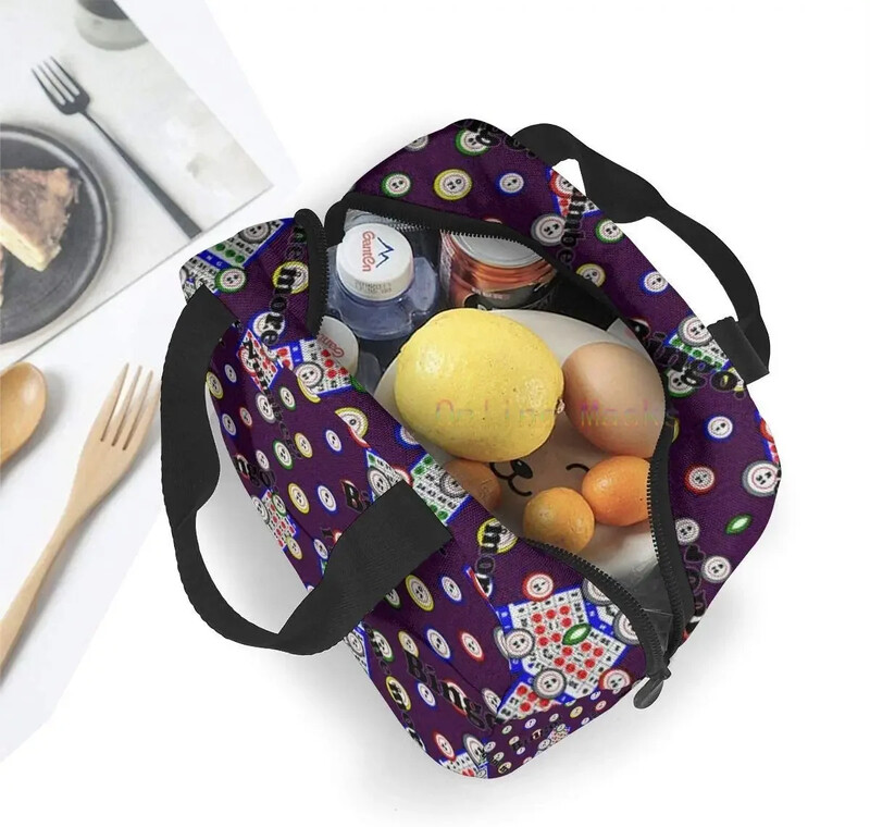 Bingo Trebam još jednu Numbe torba za ručak Rashladna torba Ženska torba Izolirana kutija za ručak Mekana podstava Posuda za ručak za piknik putovanja