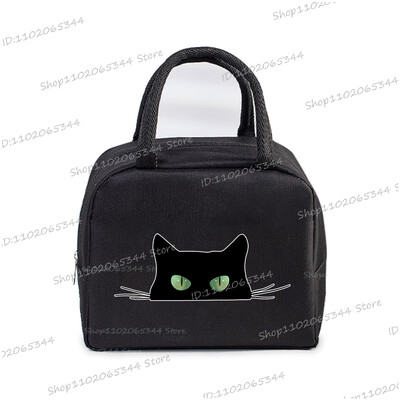 Crtani stripovi Mačke Izolirana kutija za ručak Ručne torbice Slatke životinje Mačići Izolacija Bento torbica Školarci Djeca Žene Torbica za ručak