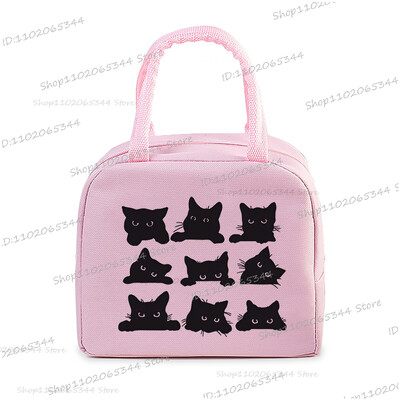 Crtani stripovi Mačke Izolirana kutija za ručak Ručne torbice Slatke životinje Mačići Izolacija Bento torbica Školarci Djeca Žene Torbica za ručak