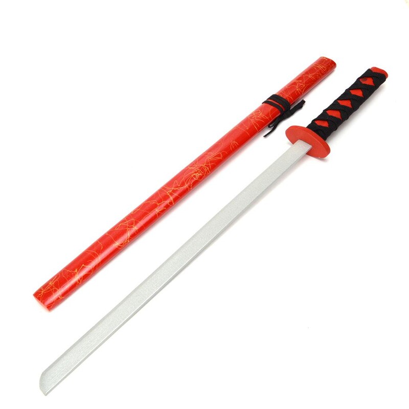 Играчка Меч, Дървен, С кания, 73 см