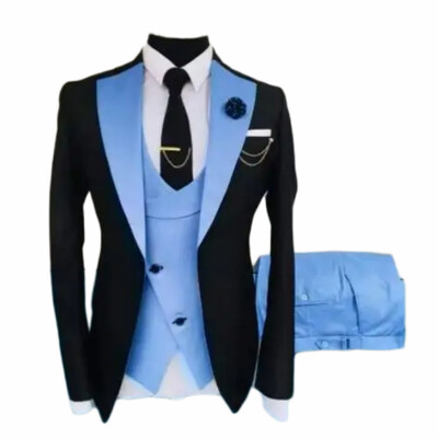 Costume pentru bărbați 3 piese croite cel mai bun bărbat mire smoking de nuntă slim fit jacquard blazer bicolor jachetă vestă pantaloni smoking îmbrăcăminte