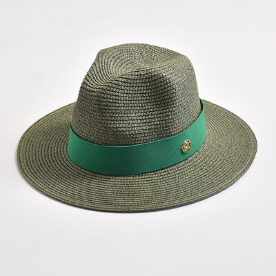 Jauna vasaras salmu cepure sievietēm Panamas mīkstas formas pludmales saules cepure āra UV aizsardzībai ceļojumu cepure Sombreros De Mujer