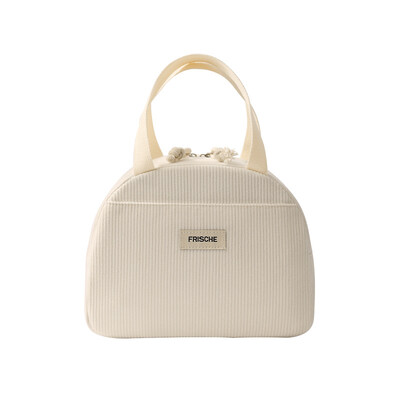 Pārnēsājamas velveta pusdienu somas, siltumizolācijas pusdienu kastes uzglabāšanas soma sievietēm pusdienu kastes soma piknika glabāšanai liela ietilpība