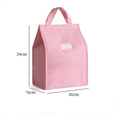 Cutie de prânz convenabile pentru studenți, saci pentru containere pentru alimente, pungi Oxford pentru prânz, geantă termică pentru birou.