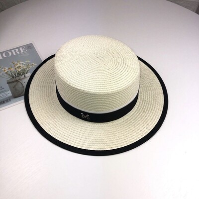 Sieviešu vasaras izbraukuma pludmales cepure Pludmales ēnojums un aizsardzība pret sauli