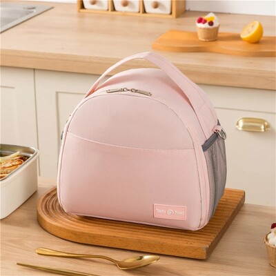 Oksfordas lielas ietilpības izolēta pārnēsājama pusdienu soma strādniekiem Pārnēsājamu pusdienu kastes izolētu somu var pārlikt pār plecu