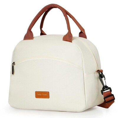 Vienkāršs ūdensnecaurlaidīgs termiskais pusdienu maisiņš, eļļas necaurlaidīgs izolēts piknika Bento Box āra kempings piknika biroja maltītes pārnēsāšanas pārtikas iepakojums