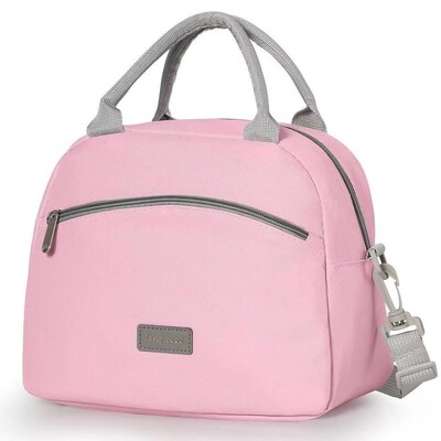 Vienkāršs ūdensnecaurlaidīgs termiskais pusdienu maisiņš, eļļas necaurlaidīgs izolēts piknika Bento Box āra kempings piknika biroja maltītes pārnēsāšanas pārtikas iepakojums