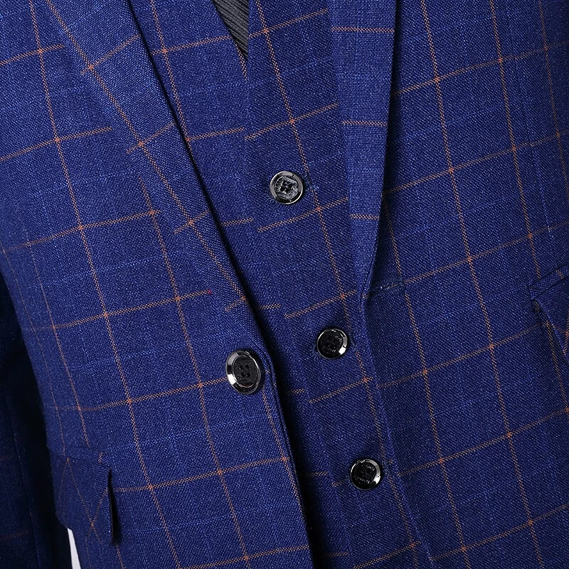 Boutique (Blazer + prsluk + hlače) Muška moda Business Slim Raznolikost elegantnih muških ležernih haljina, formalnih 3-dijelnih