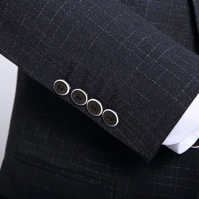 Boutique (Blazer + prsluk + hlače) Muška moda Business Slim Raznolikost elegantnih muških ležernih haljina, formalnih 3-dijelnih