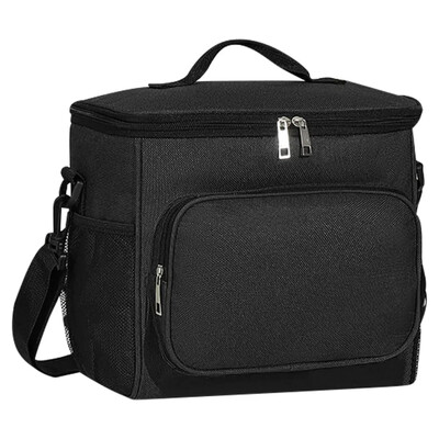 Organizator termic Geantă de prânz Geantă de prânz Genți izolate Cutie frigorifică pentru depozitare umăr de camping Geantă de prânz pentru bărbați și femei Seria de dinți