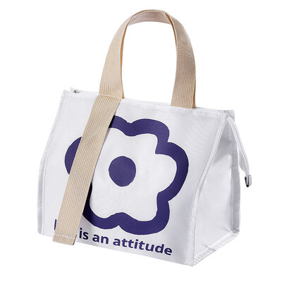 Pārnēsājami karikatūru pusdienu maisiņi biroja studentiem Ērta siltumizolācijas pusdienu kastes soma Svaiga dzesētāja maisiņš pārtikas Bento satur