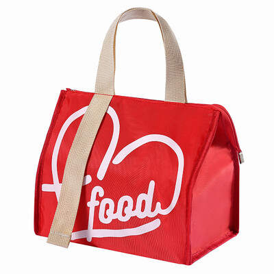 Pārnēsājami karikatūru pusdienu maisiņi biroja studentiem Ērta siltumizolācijas pusdienu kastes soma Svaiga dzesētāja maisiņš pārtikas Bento satur