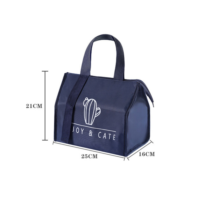 Pārnēsājami karikatūru pusdienu maisiņi biroja studentiem Ērta siltumizolācijas pusdienu kastes soma Svaiga dzesētāja maisiņš pārtikas Bento satur