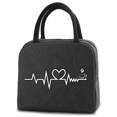 Geantă de prânz izolată pentru femei Genți frigorifice unisex Geantă termică Cutie de prânz portabilă Geanta alimentară Seria alimentară Saci de prânz pentru muncă