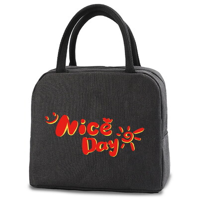 Geantă de prânz izolată pentru femei Genți frigorifice unisex Geantă termică Cutie de prânz portabilă Geanta alimentară Seria alimentară Saci de prânz pentru muncă