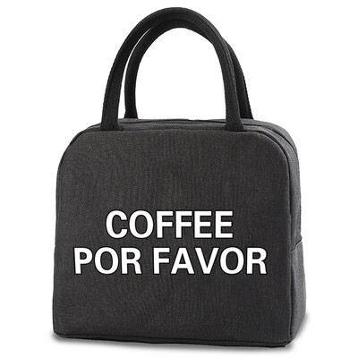 Geantă de prânz izolată pentru femei Genți frigorifice unisex Geantă termică Cutie de prânz portabilă Geanta alimentară Seria alimentară Saci de prânz pentru muncă