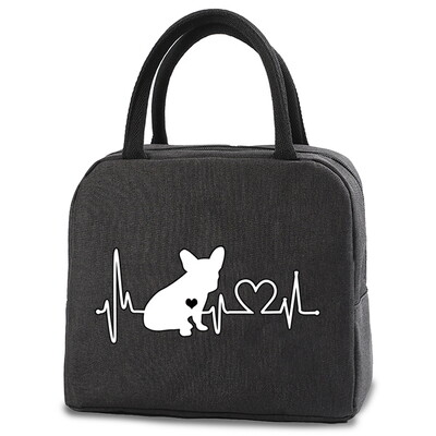 Geantă de prânz izolată pentru femei Genți frigorifice unisex Geantă termică Cutie de prânz portabilă Geanta alimentară Seria alimentară Saci de prânz pentru muncă