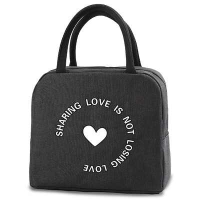 Geantă de prânz izolată pentru femei Genți frigorifice unisex Geantă termică Cutie de prânz portabilă Geanta alimentară Seria alimentară Saci de prânz pentru muncă