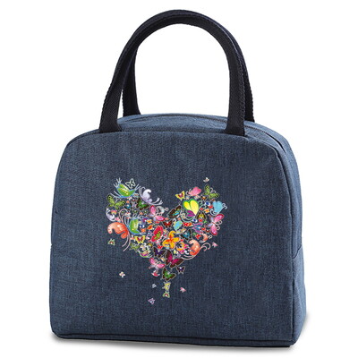 Răcitor moale izolat Cutie de prânz Geantă Mic pentru răcire a alimentelor Genți portabile termice pentru alimente reci, pentru copii, pentru călătorie, la zi, la picnic.