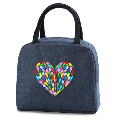 Răcitor moale izolat Cutie de prânz Geantă Mic pentru răcire a alimentelor Genți portabile termice pentru alimente reci, pentru copii, pentru călătorie, la zi, la picnic.