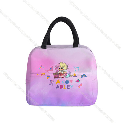 A pentru Adley Unicorn Cutie de prânz termoizolată Curcubeu Tote Cooler Geanta de mână Bento Husă Container pentru cină Geantă de depozitare a alimentelor pentru școală