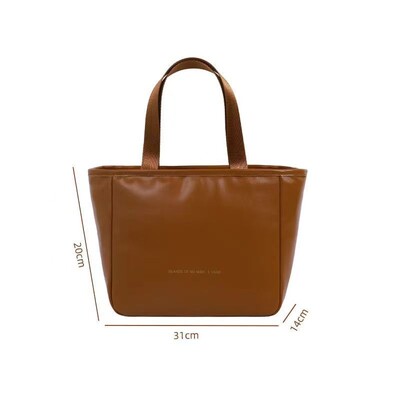 Geantă termică pentru prânz din PU 2024, geantă de depozitare cutie de prânz, răcitor cu peliculă de aluminiu, pentru birou, în aer liber, pentru picnic, saci de izolare pentru fete