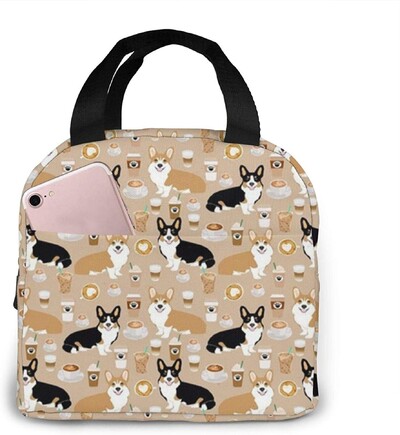 Geantă de prânz Raccoons Geanta de prânz Geantă de prânz pentru femeiBărbați Cutie de prânz Container izolat pentru prânz, mărime unică