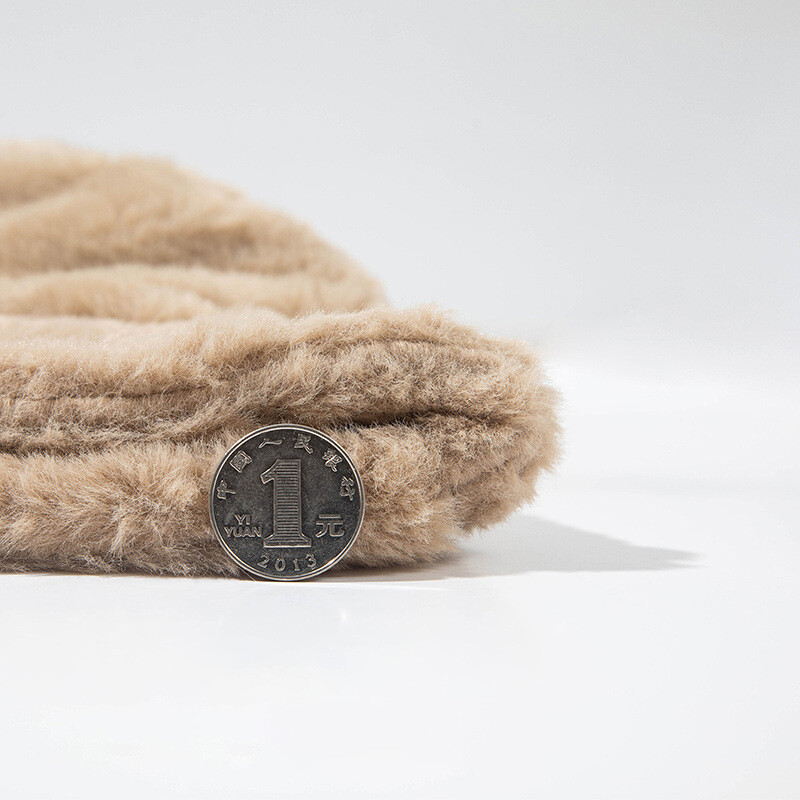 Pūkaina kažokādas sieviešu cepure vienkrāsains plīša sieviešu makšķernieku cepures ziemas siltas Bobs Sunbonnet modes meitene Panamas cepure gorras 모자