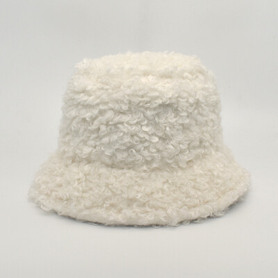 Šešir ribarski šešir Panama Zima Plišani pas Janjeća vuna Ženska modna ležerna šešir Šešir Kapa za zaštitu ušiju