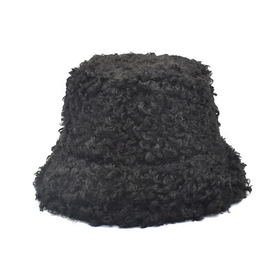 Šešir ribarski šešir Panama Zima Plišani pas Janjeća vuna Ženska modna ležerna šešir Šešir Kapa za zaštitu ušiju