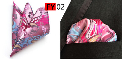 Моден ярък принт Копринени джобове Квадрат за мъже Бизнес Офис Сватбен подарък Парти Аксесоари Носни кърпички