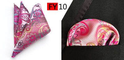 Моден ярък принт Копринени джобове Квадрат за мъже Бизнес Офис Сватбен подарък Парти Аксесоари Носни кърпички