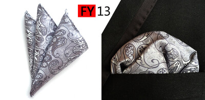 Моден ярък принт Копринени джобове Квадрат за мъже Бизнес Офис Сватбен подарък Парти Аксесоари Носни кърпички