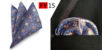 Моден ярък принт Копринени джобове Квадрат за мъже Бизнес Офис Сватбен подарък Парти Аксесоари Носни кърпички