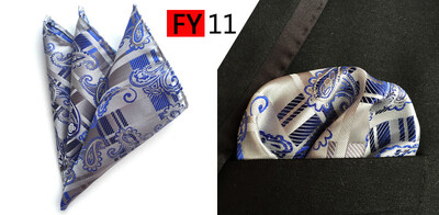 Моден ярък принт Копринени джобове Квадрат за мъже Бизнес Офис Сватбен подарък Парти Аксесоари Носни кърпички