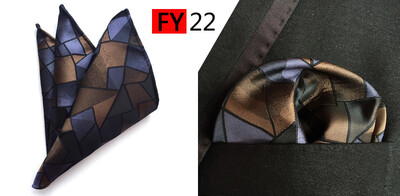 Моден ярък принт Копринени джобове Квадрат за мъже Бизнес Офис Сватбен подарък Парти Аксесоари Носни кърпички