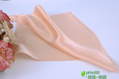 100% čista svila 16 momme saten svila Četvrtasti rupčić Muška džepna maramica 13"x13" WJ006