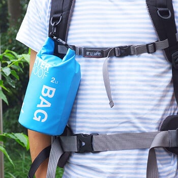 2L Αδιάβροχη Dry Bag Pack Σάκκος Κολύμβησης Rafting Καγιάκ Ποταμός Trekking Πλωτή Ιστιοπλοΐα Κανό Βαρκάδα Water Bag