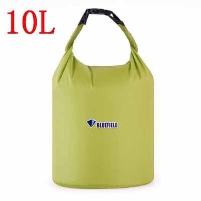 Geantă de înot în aer liber, 5 culori, 10 l 20 l, impermeabilă, pentru camping, rafting, geantă uscată, cu cârlig cu curea reglabilă