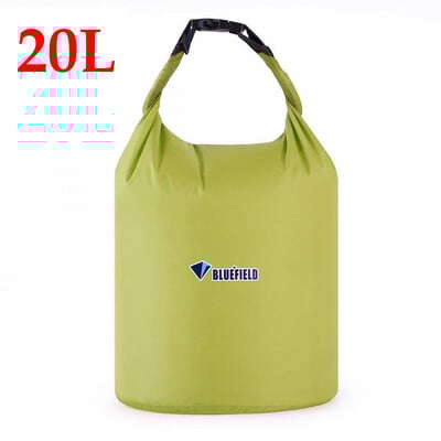 Geantă de înot în aer liber, 5 culori, 10 l 20 l, impermeabilă, pentru camping, rafting, geantă uscată, cu cârlig cu curea reglabilă