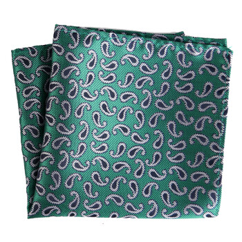 Мъжка носна кърпичка Tailor Smith Handky Man Paisley Floral Jacquard Woven Pocket Square Бизнес аксесоари за костюм за сватбено парти