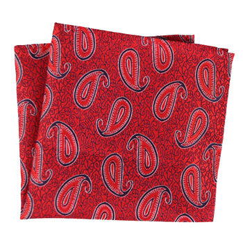 Мъжка носна кърпичка Tailor Smith Handky Man Paisley Floral Jacquard Woven Pocket Square Бизнес аксесоари за костюм за сватбено парти