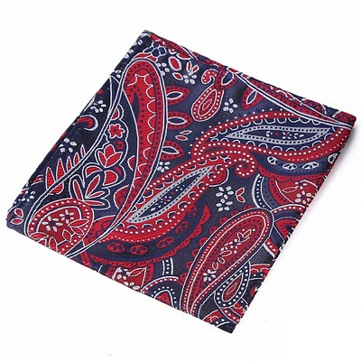 Tailor Smith muški rupčić Hanky Man Paisley cvjetni jacquard tkani džepni kvadrat Poslovni dodaci za odijelo za vjenčanje