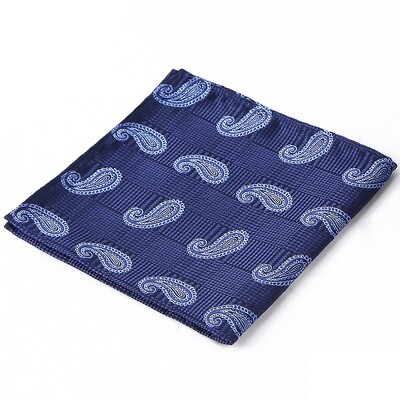 Tailor Smith muški rupčić Hanky Man Paisley cvjetni jacquard tkani džepni kvadrat Poslovni dodaci za odijelo za vjenčanje