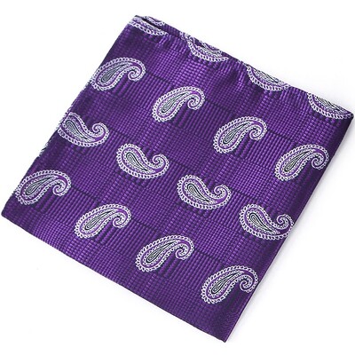 Tailor Smith muški rupčić Hanky Man Paisley cvjetni jacquard tkani džepni kvadrat Poslovni dodaci za odijelo za vjenčanje