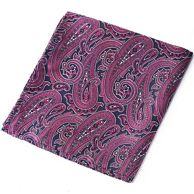 Tailor Smith muški rupčić Hanky Man Paisley cvjetni jacquard tkani džepni kvadrat Poslovni dodaci za odijelo za vjenčanje