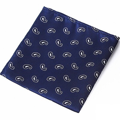 Tailor Smith muški rupčić Hanky Man Paisley cvjetni jacquard tkani džepni kvadrat Poslovni dodaci za odijelo za vjenčanje