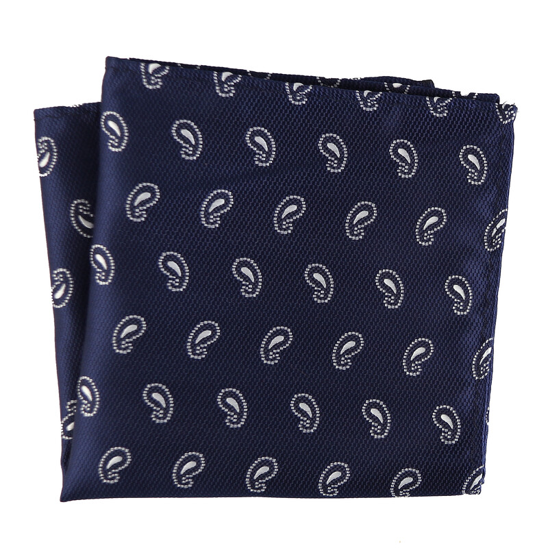 Tailor Smith muški rupčić Hanky Man Paisley cvjetni jacquard tkani džepni kvadrat Poslovni dodaci za odijelo za vjenčanje