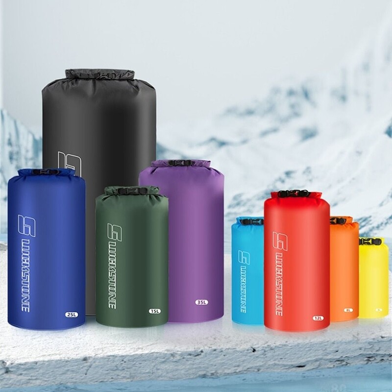 3/5/8/12/15/25/35/75L Sac uscat pentru separare a apei Geantă de înot ușoară de mare capacitate Portabilă rezistentă la umiditate